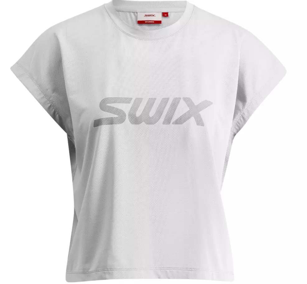 Swix, Movex Short Sleeve W, Bright White, Singlet