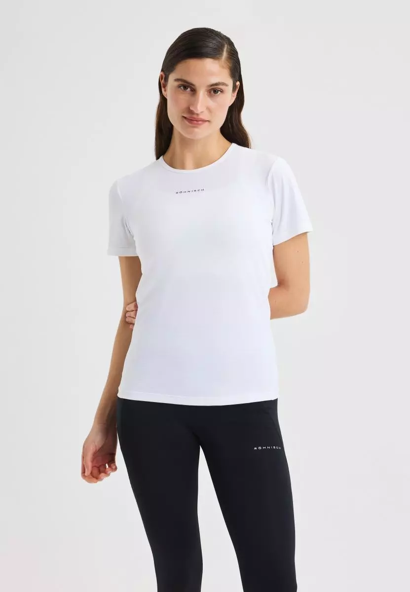 Röhnisch  Jacquard Ss Top, T-skjorte