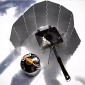 Eagle Products  Vindskjerm 8-Foldet Sølv