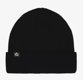 Alaska Merino Beanie, Black, Lue