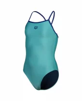 Arena  Girl´S  Swimsuit Light Drop Solid, Badedrakt