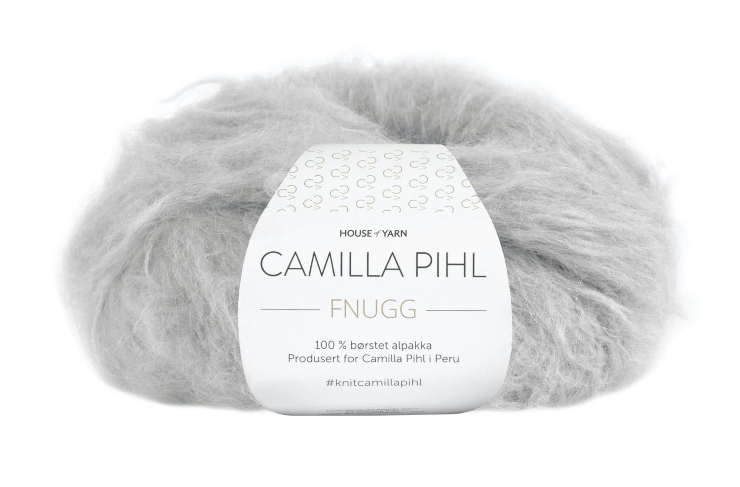 Camilla Pihl Garn - FNUGG 919-Perlegrå