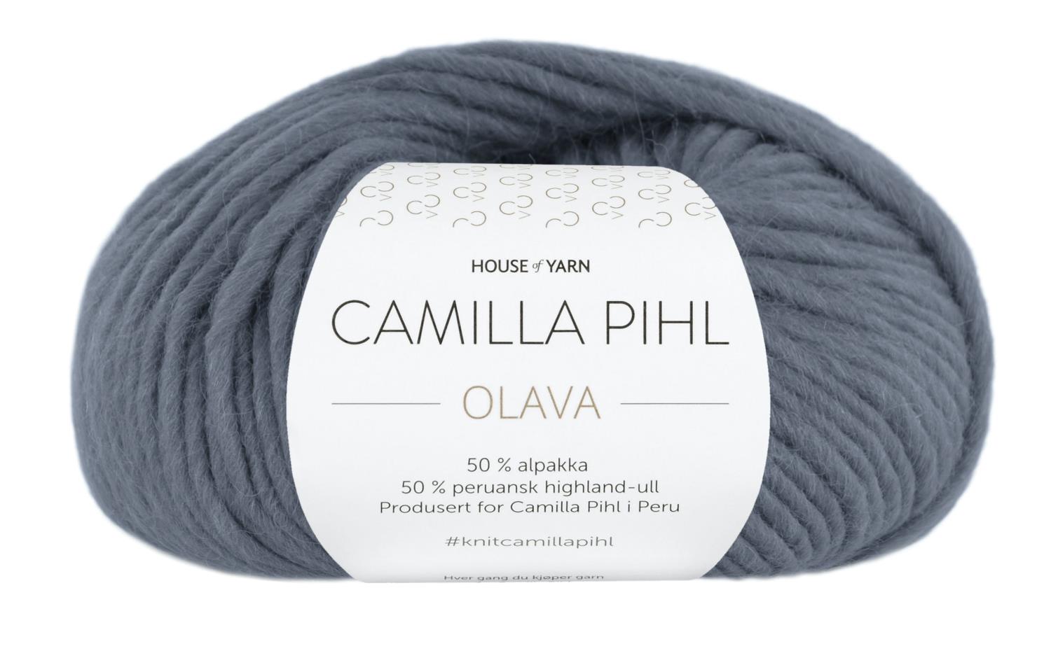 Camilla Pihl Garn - OLAVA 934-Mørk gråblå