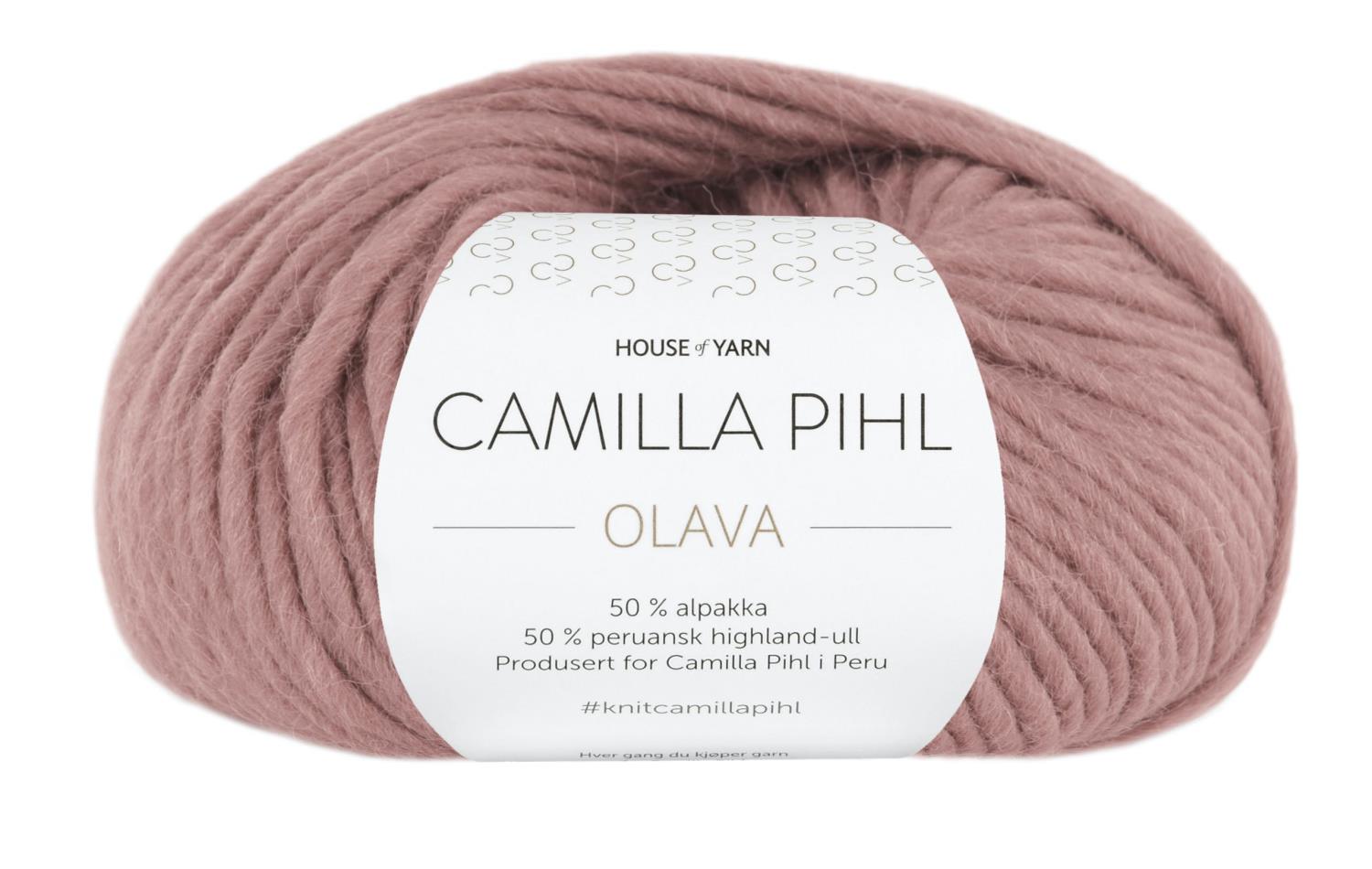 Camilla Pihl Garn - OLAVA 937-Støvet rose