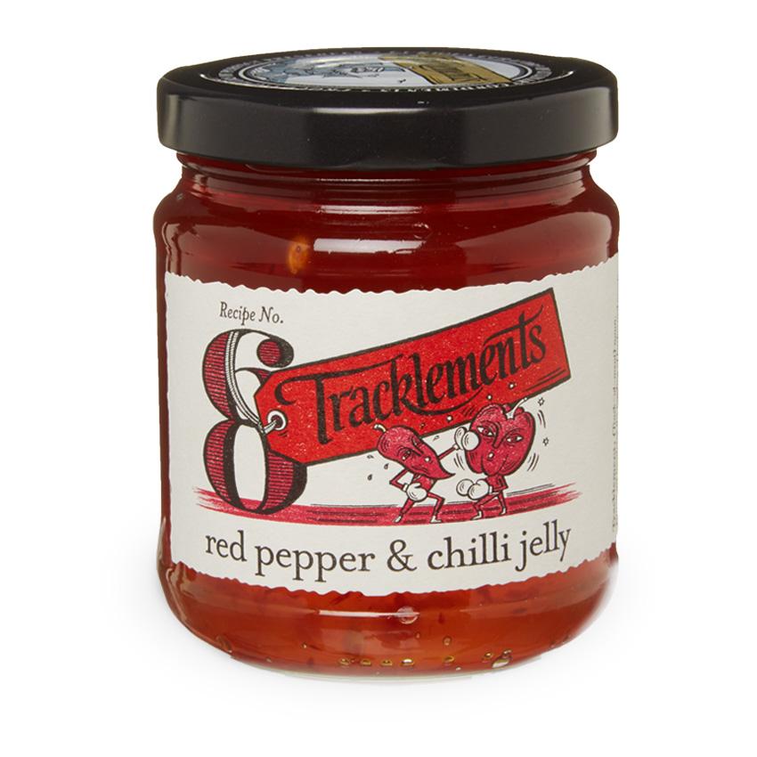 TRACKLEMENTS Red Pepper & Chilli Jelly