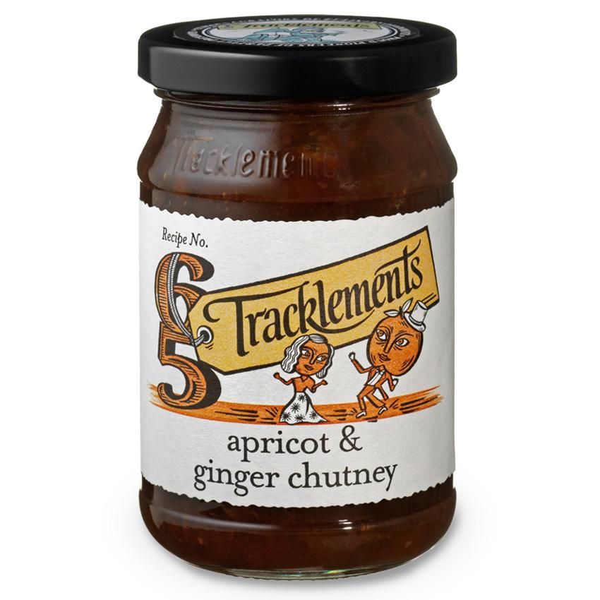 TRACKLEMENTS Apricot & Ginger Chutney