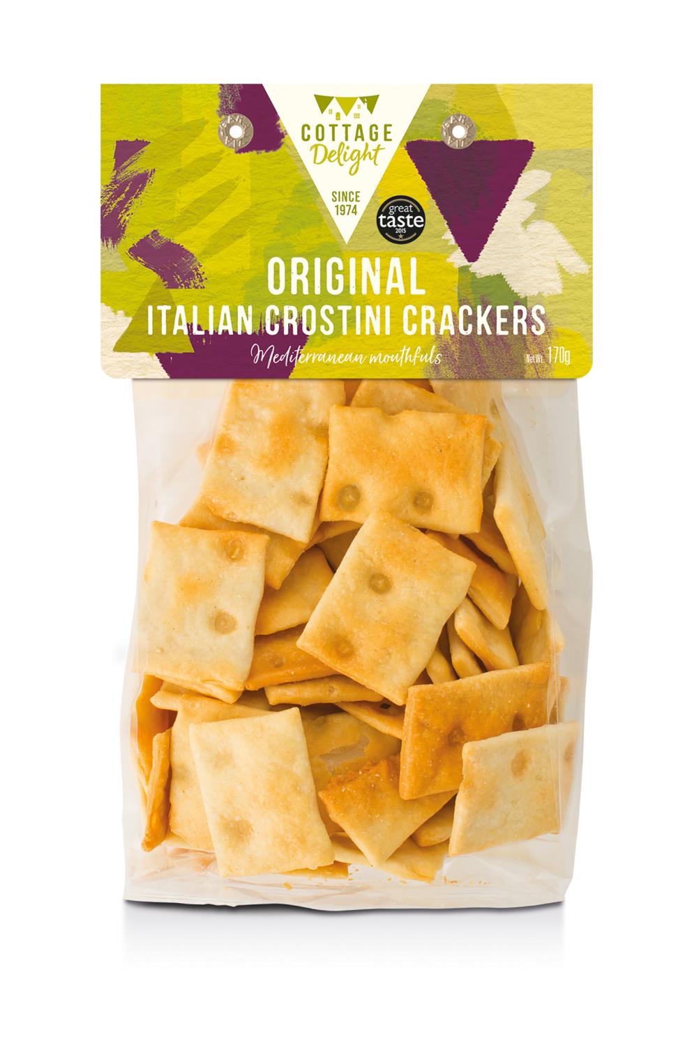 COTTAGE DELIGHT Original Italian Crostini Crackers