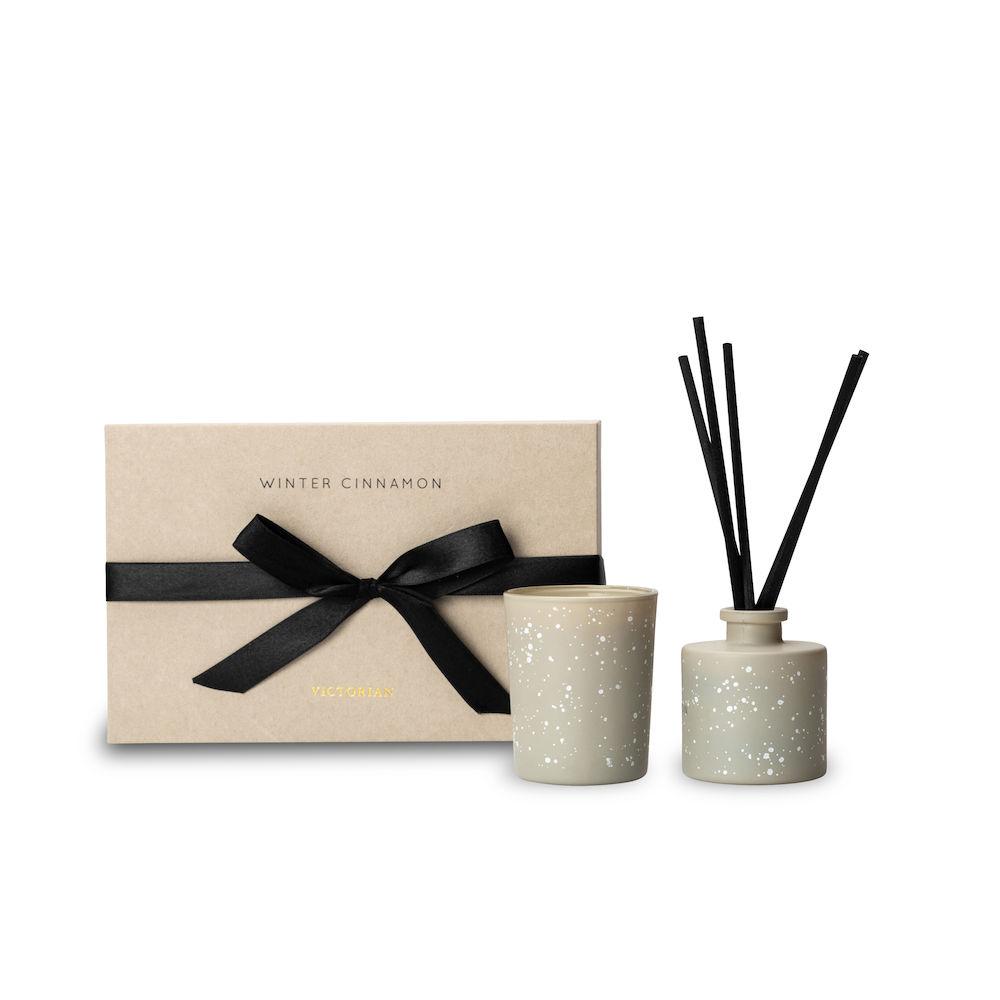VICTORIAN Candle/Diffuser Box - Winter Cinnamon