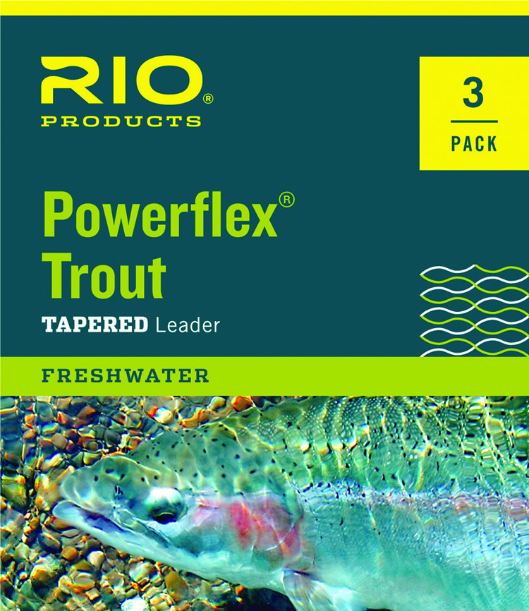 RIO Powerflex Trout 9ft 3-pack