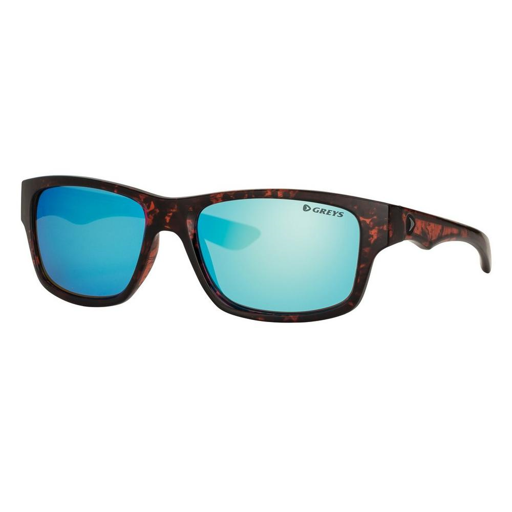 Greys G4 Sunglasses Gloss Tortoise/Blue Mirro)