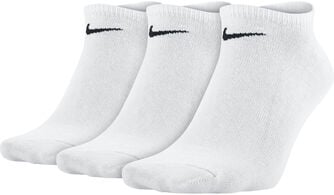 Lightweight No-Show Sock 3Pk WHITE