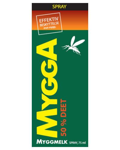 MyggA Myggmelk Spray 75 ml 50% Deet