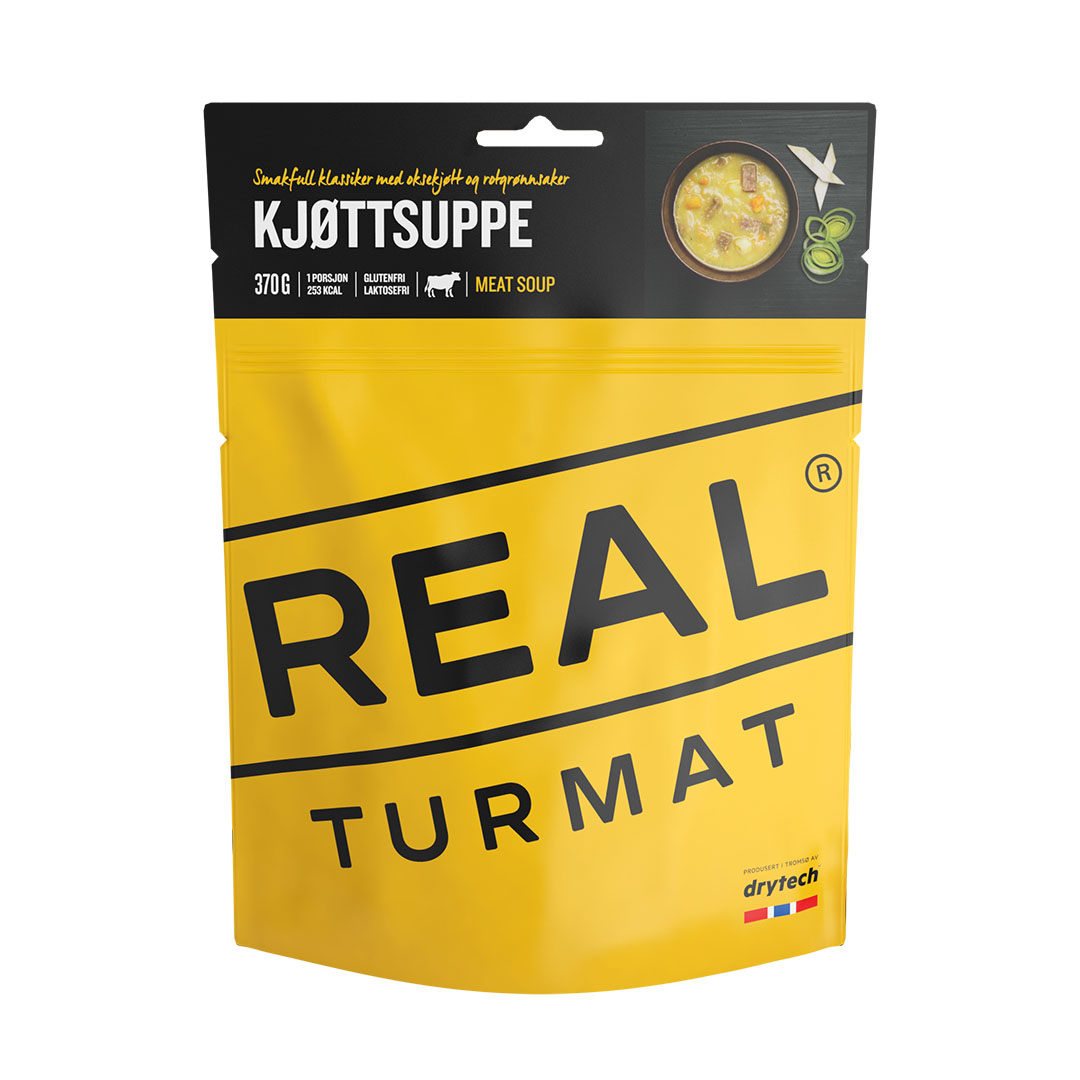 REAL TURMAT Kjøttsuppe 350 gr REAL Turmat