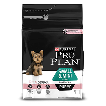 Purina Pro Plan Small & Mini Puppy Sensitive Skin - Optiderma 3kg