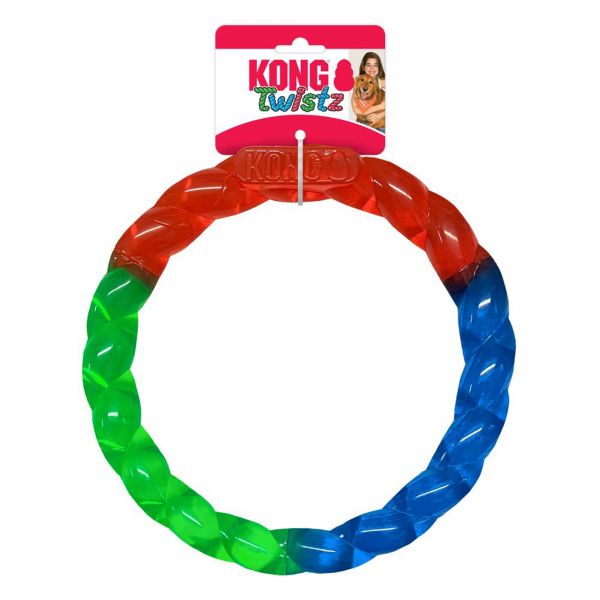 Kong Leke Twistz Ring Flerfarget S 17cm