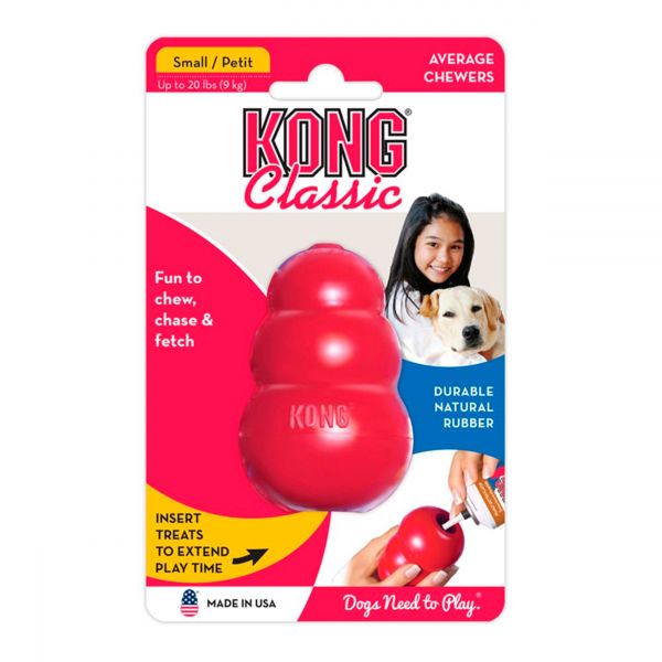 Leke Kong Classic Rød S 6,5cm