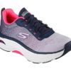 Skechers Max Cushioning Arch Fit - Delphi W NVPK Navy pink