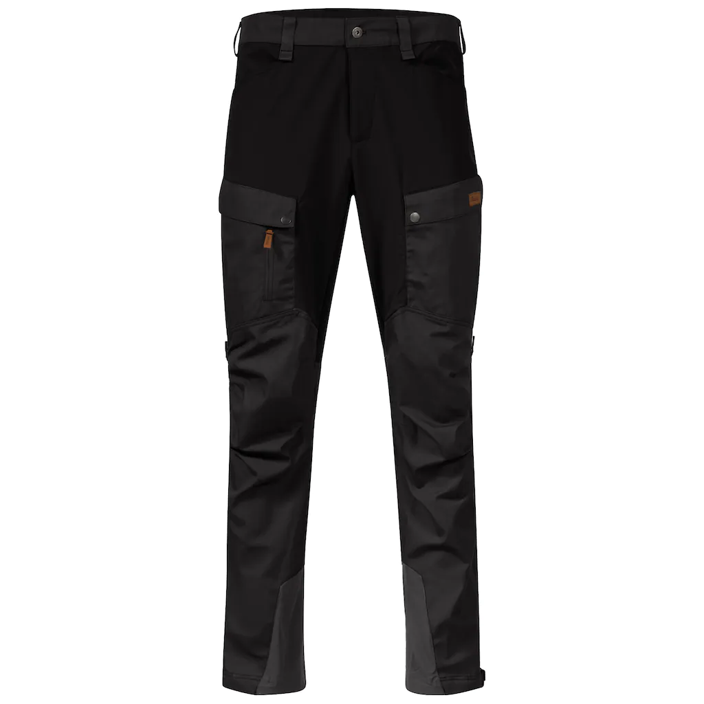 Bergans Nordmarka Favor Outdoor Pants Men Solid Charcoal/Black