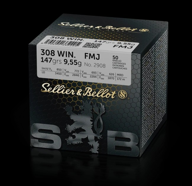 S&B 308 Win 147 FMJ (50 pk.)