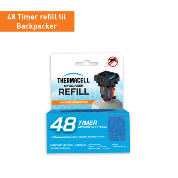 Thermacell Backpacker Refill 48 timer