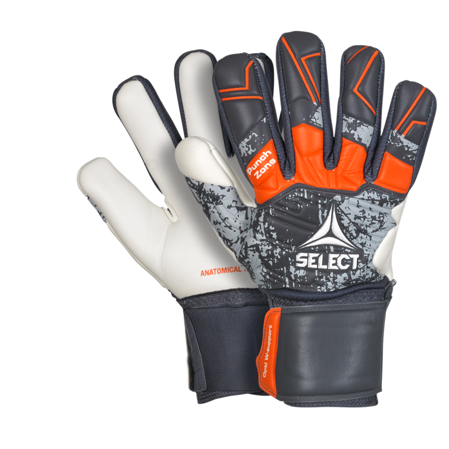 Select GK Gloves 88 Kids v22 Grey/Orange