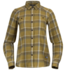 Bergans Tovdal W Shirt Olive Green/Dark Green Mud Check