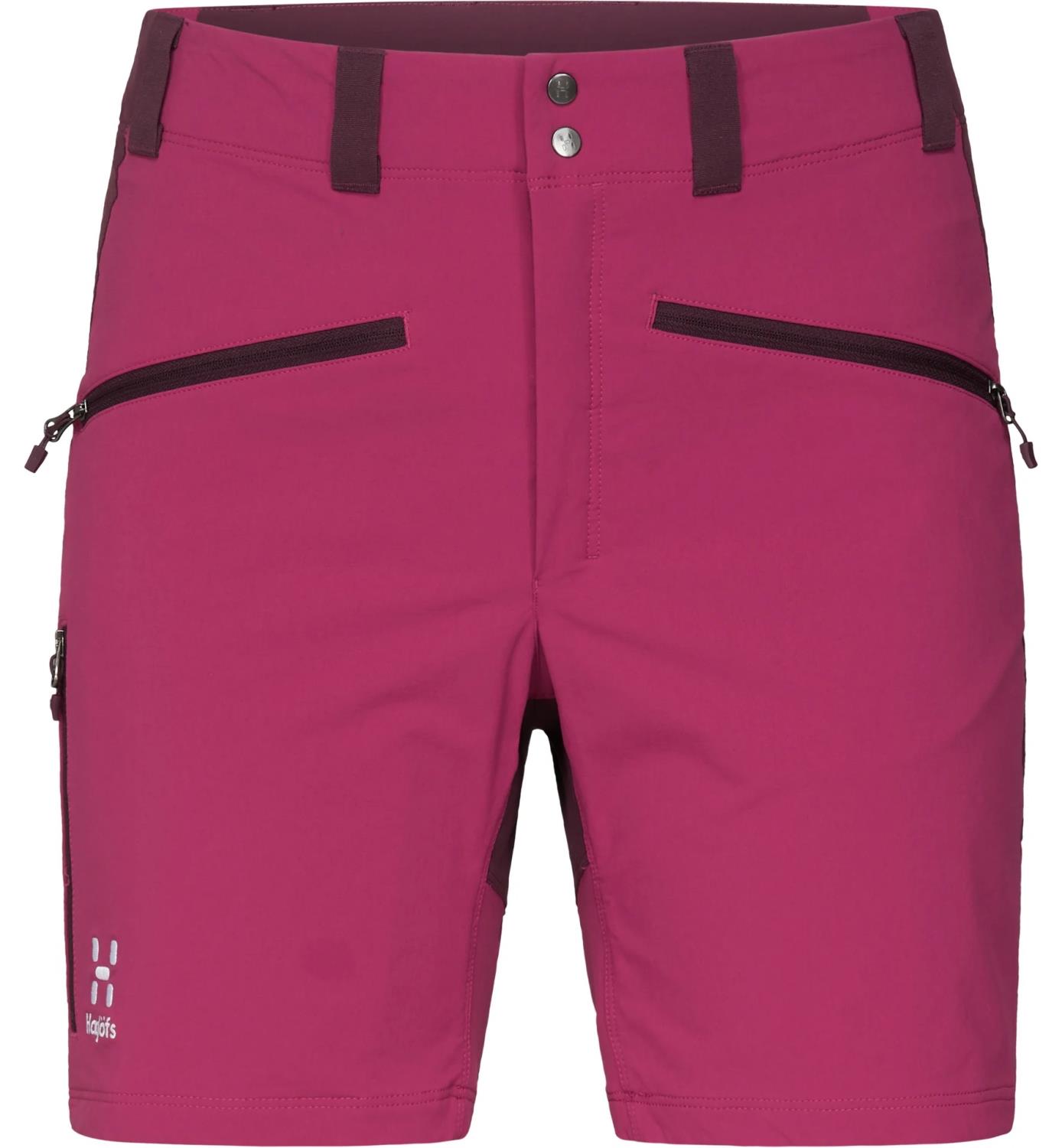Hagløfs Mid Standard Shorts Women Deep Pink/Aubergine