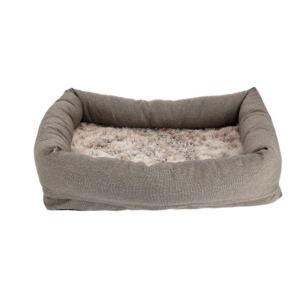 Dogman Seng Classy Memory foam rekt. Beige XL/89x55x23cm