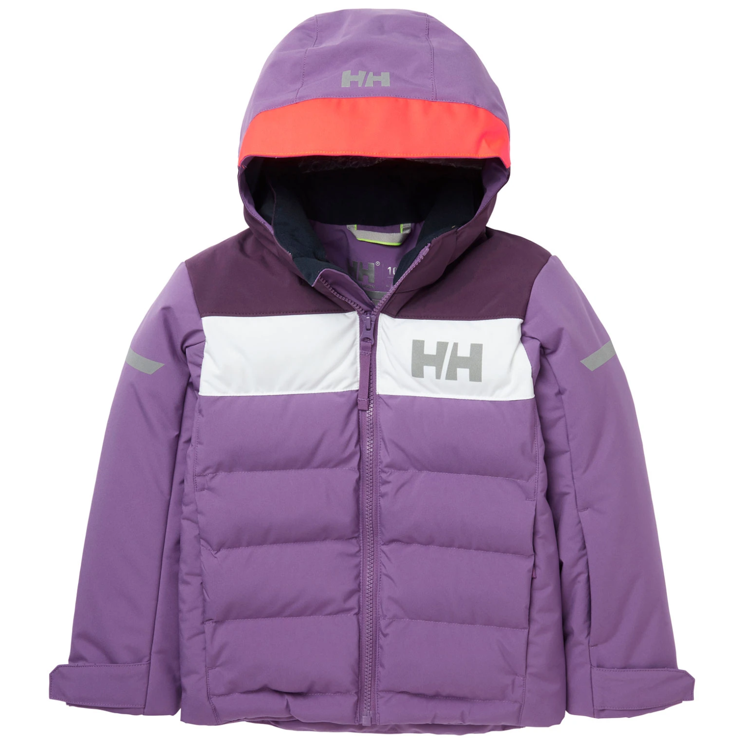 Helly Hansen Kids’ Vertical Insulated Ski Jacket Crushed Grape