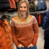 Fjellreven Övik Knit Sweater W Autumn Leaf-Desert Brown