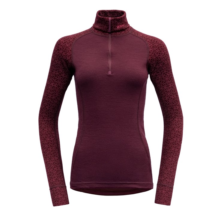 Devold Duo Active Woman Zip Neck Port