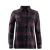 Aclima Reborn LeisureWool Shirt W Dark Grey Bordeaux