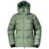 Bergans Lava Warm Down Jacket w/Hood Women Jade Green