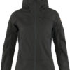 Fjellreven Abisko Lite Trekking Jakke Dame Dark Grey/Black