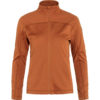 Fjellreven Abisko Lite Fleece Jacket W Terracotta Brown