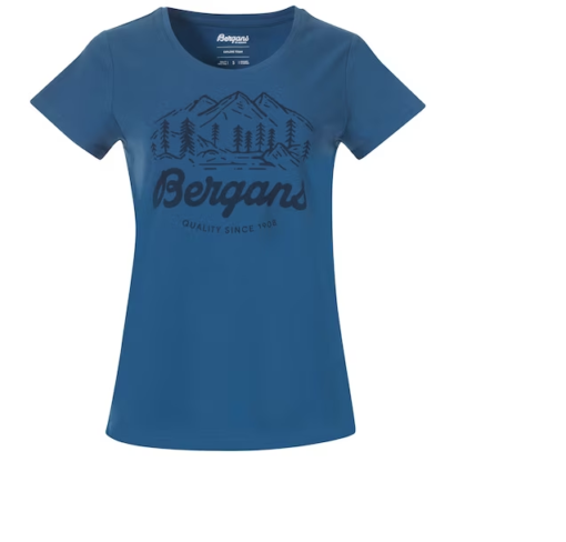 Bergans Classic V2 W Tee North Sea Blue