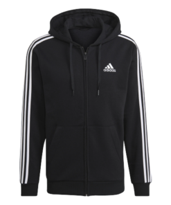 Adidas 3S Full Zip Hood M Black/White