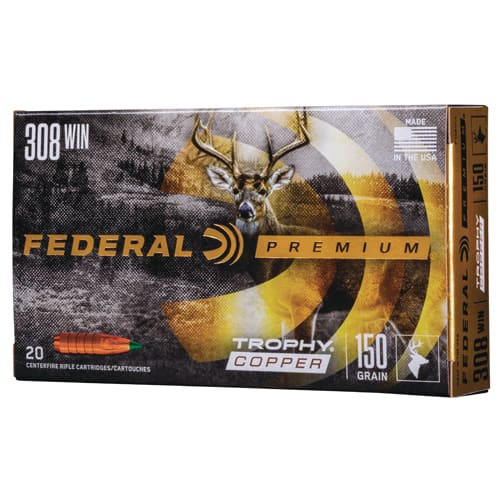 Federal Premium Trophy Copper 308W 165gr