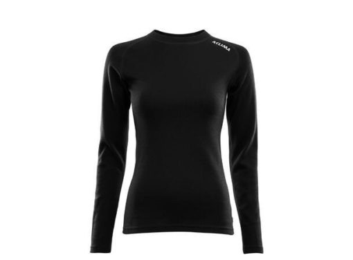 Aclima WarmWool crewneck W's Jet Black