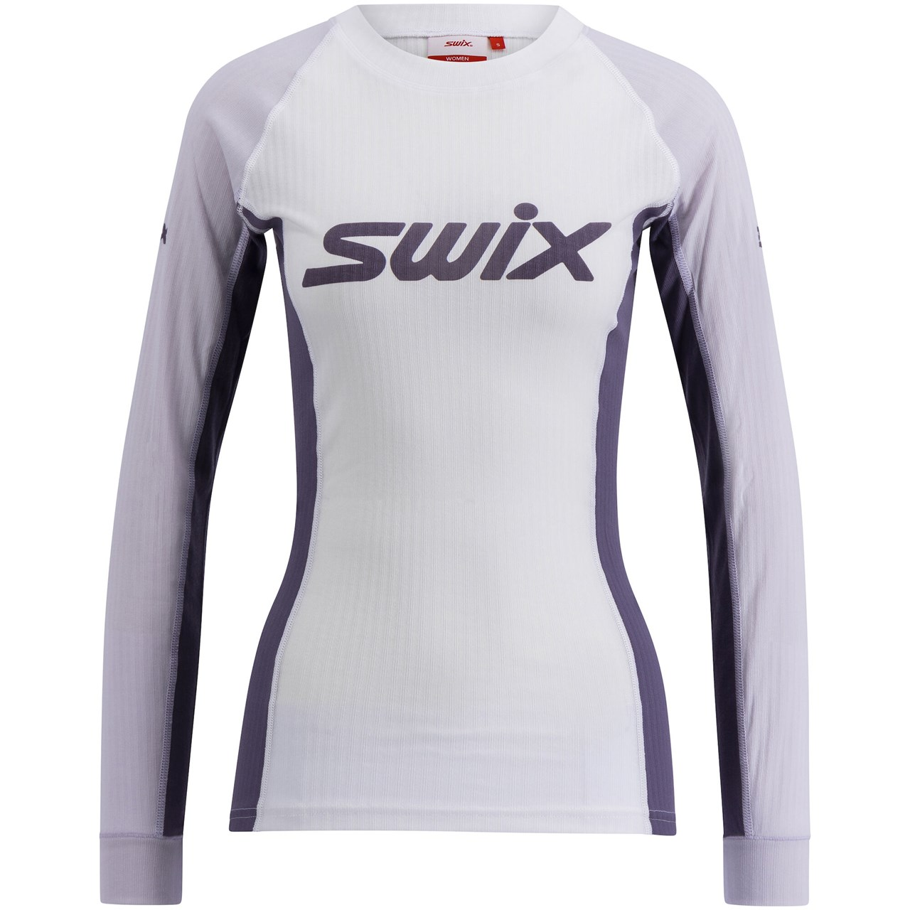 Swix RaceX Classic Long Sleeve W Bright White/Dusty purple