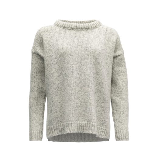 Devold Nansen Wool Sweater W Grey Melange