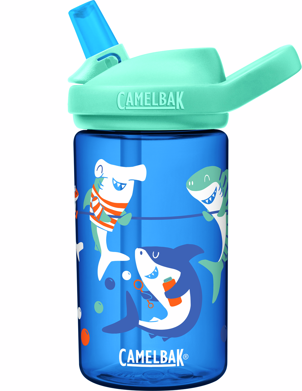 Camelbak Drikkeflaske Eddy+ Kids Shark Summer Camp 0,4L