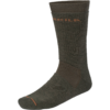 Härkila Pro Hunter 2.0 Short Sock Willow Green/Shadow Brown