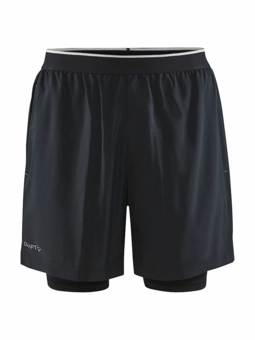 Craft ADV Charge 2-in-1 Stretch Shorts M Black