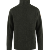 Fjellreven Övik Roller Neck Sweater Dark Olive Men