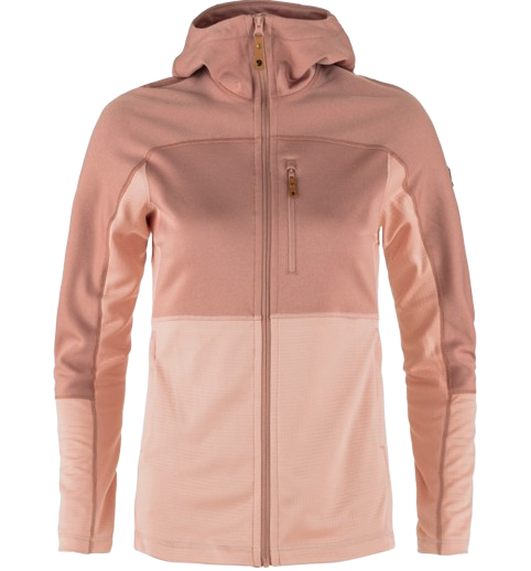 Fjellreven Abisko Trail Fleece Chalk Rose-Dusty Rose W