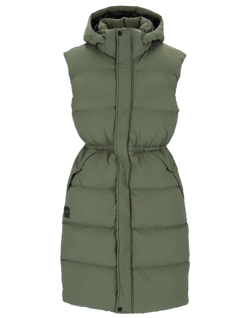 Twentyfour Mode Eva Puffy Vest Dame Furu