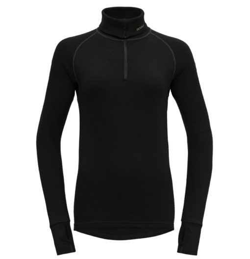 Devold Expedition Zip Neck Woman Black