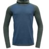 Devold Kvitegga Hoodie Men Woods/Blue