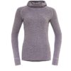 Devold Kvitegga Hoodie Women Orchid